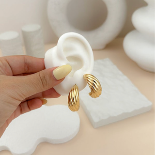 Aretes Ivy Doradas